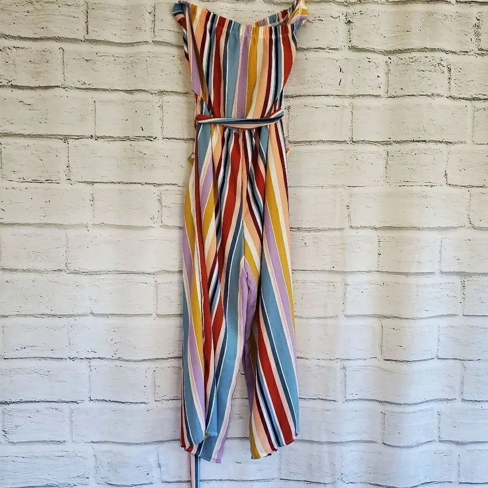 See you monday sleeveless cropped jumpsuit